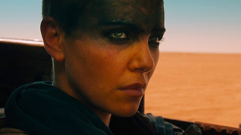 Furiosa stares out