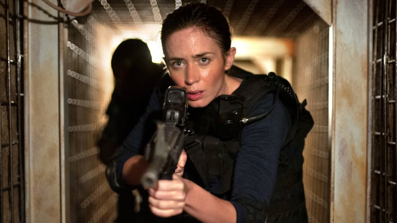 Kate Macer tracks a drug cartel in "Sicario"