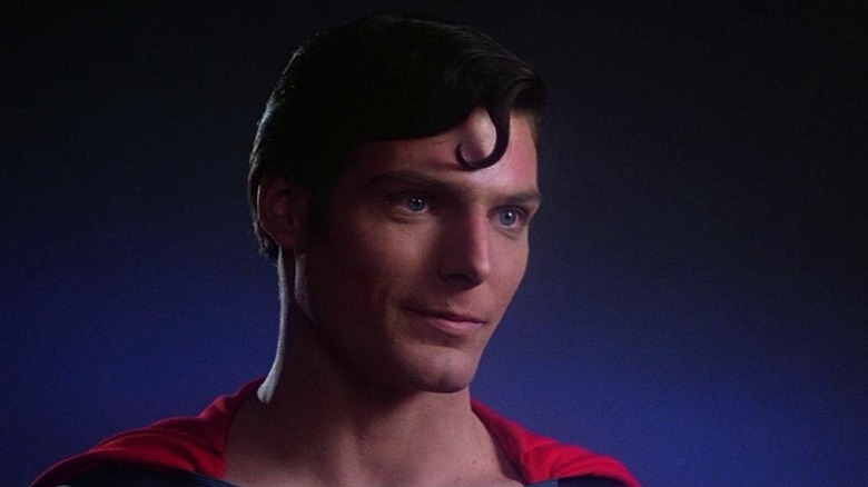 Christopher Reeve smiles