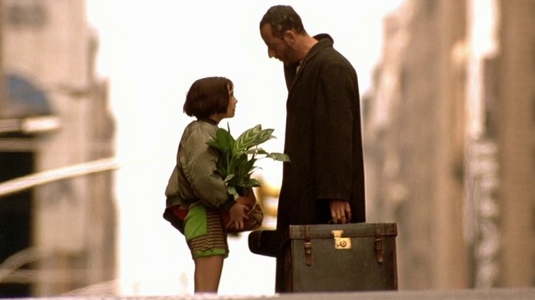 Leon and Mathilda talking