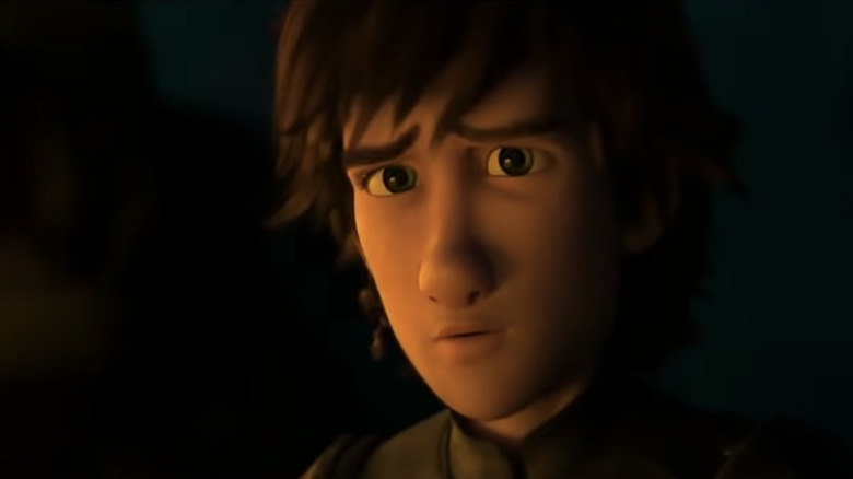 Teenage Hiccup in shadow