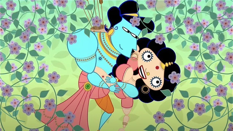 Sita and her husband, Rama, in "Sita Sings the Blues."