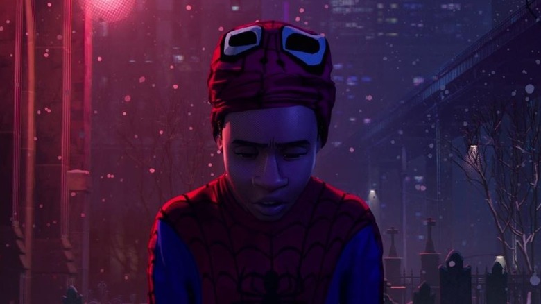 Miles Morales looking downcast