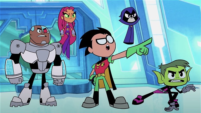 Teen Titans Go! battle stances