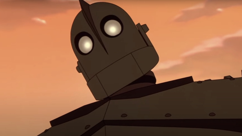 The Iron Giant orange sky