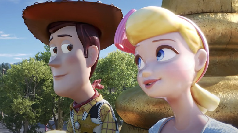 Woody reunites with Bo Peep