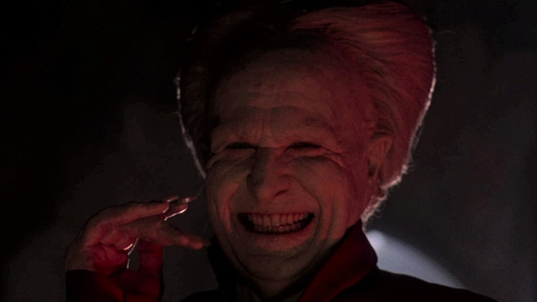 Dracula laughing