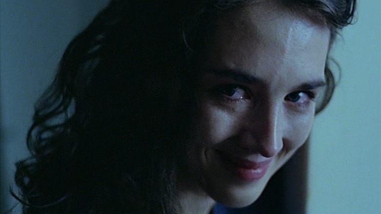 Isabelle Adjani smiling