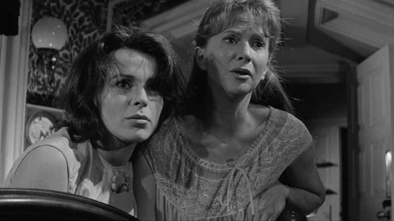 Julie Harris and Claire Bloom afraid