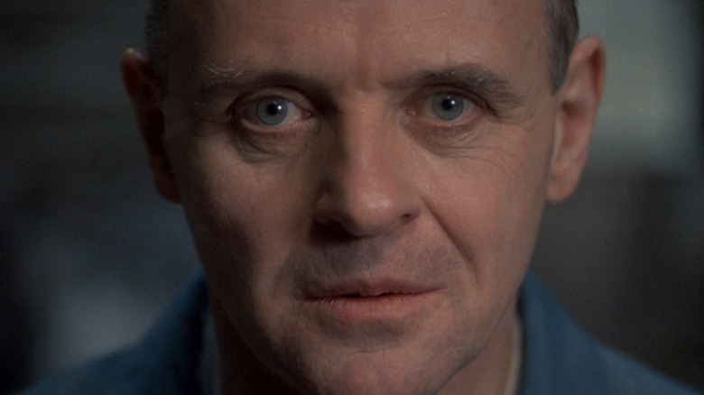 Hannibal Lecter staring