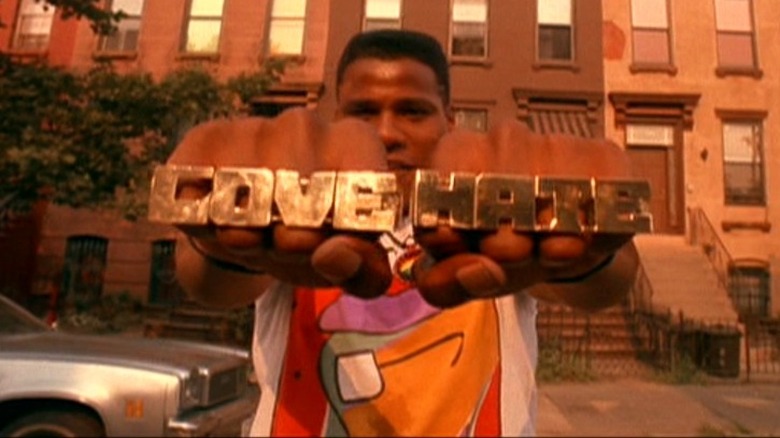 Radio Raheem shows off rings