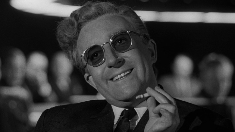 Dr. Strangelove smoking