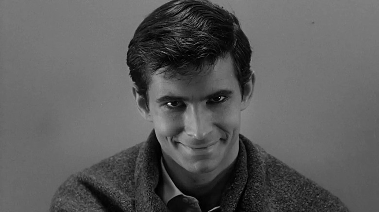 Norman Bates smiles