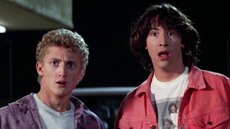 Bill and Ted look astonished