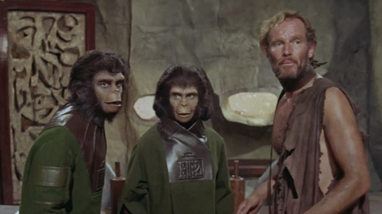 Cornelius, Zira, and Taylor on trial