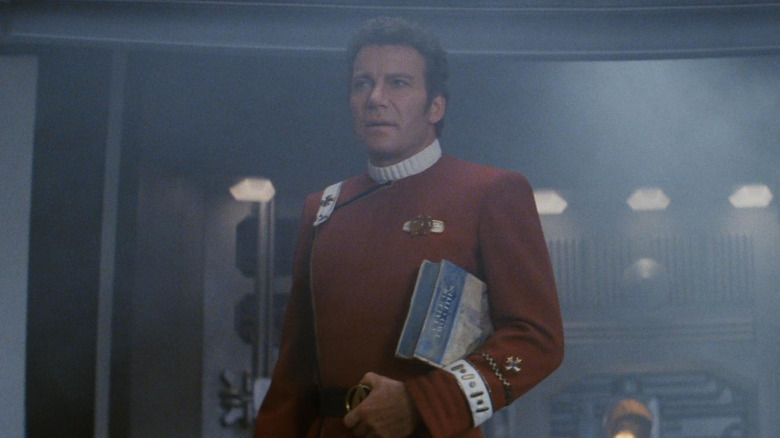 William Shatner as Admiral James T. Kirk in Star Trek II: The Wrath of Khan