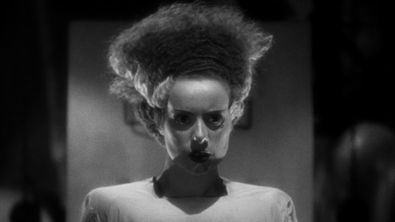 Elsa Lancaster as the Bride of Frankenstein