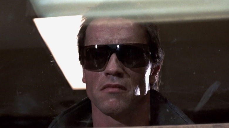 Arnold Schwarzenegger as the T-800 in The Terminator