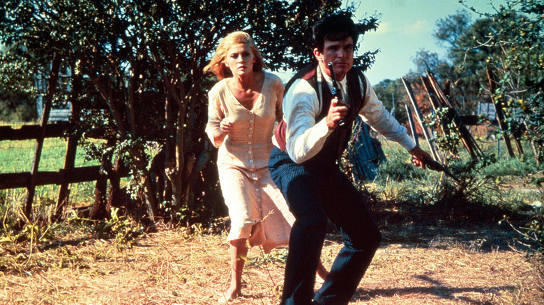 Warren Beatty and Faye Dunaway in Bonnie and Clyde