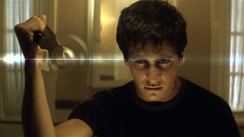 Donnie Darko with knife