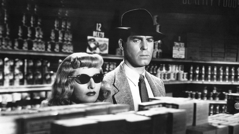 Fred MacMurray and Barbara Stanwyck in Double Indemnity