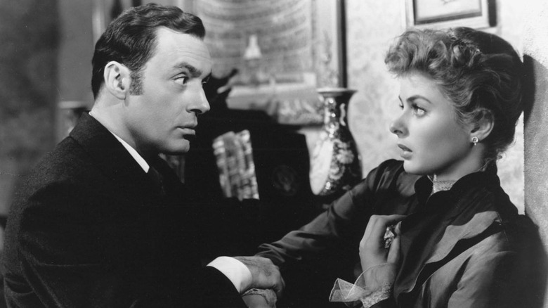 Charles Boyer and Ingrid Bergman in Gaslight