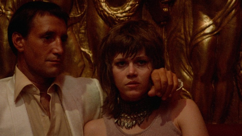 Jane Fonda and Donald Sutherland in Klute