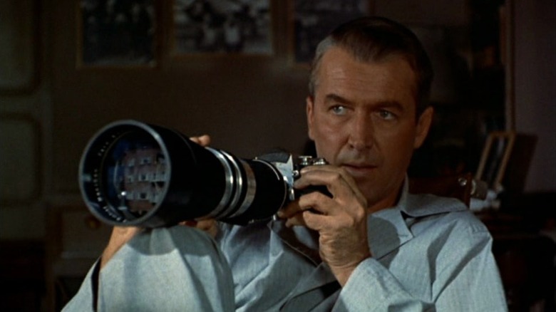 James Stewart in Rear Window