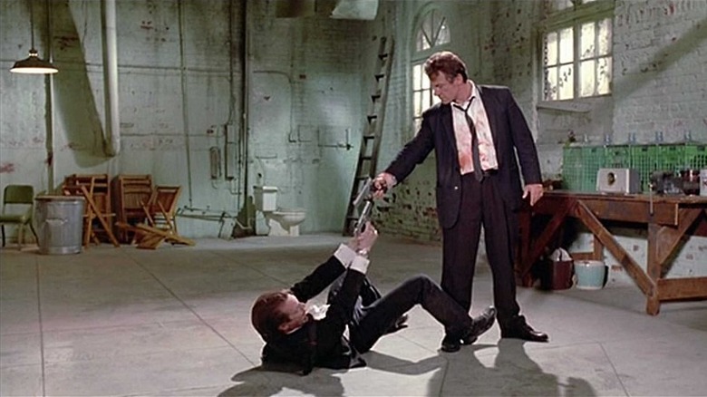 Armed standoff in Reservoir Dogs