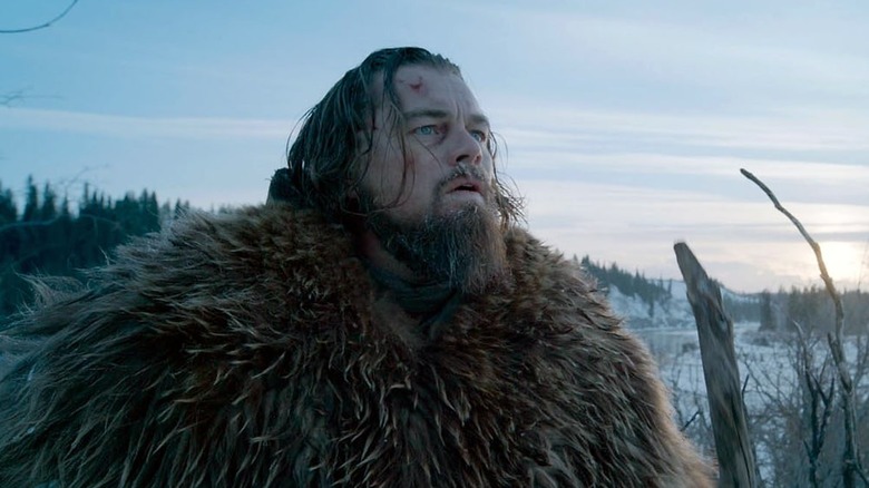 Leonardo DiCaprio in The Revenant