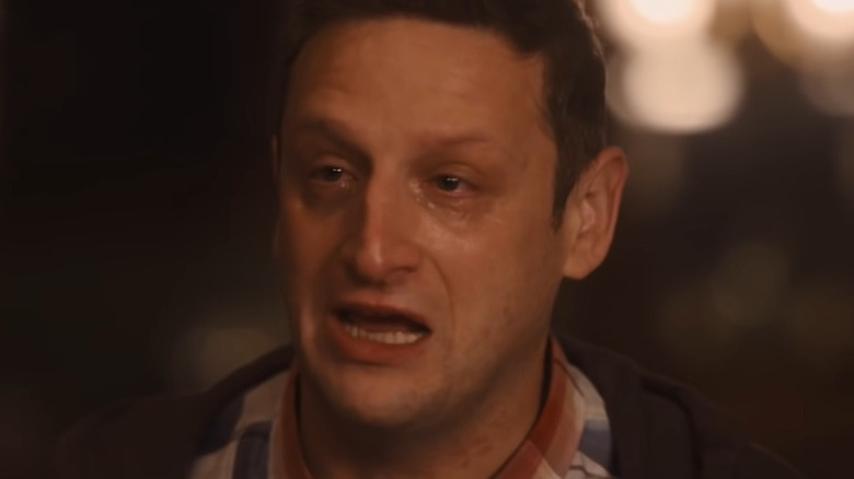 Tim Robinson crying on ghost tour