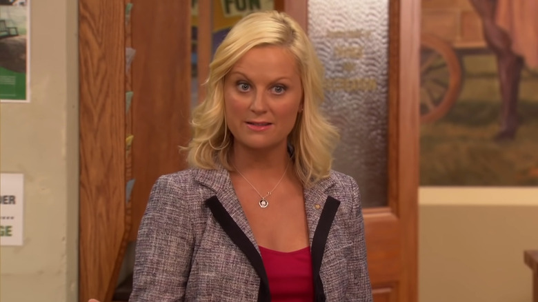 Leslie Knope in the office