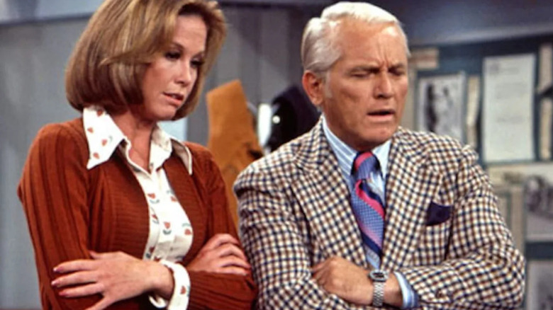 Mary Tyler Moore and boss