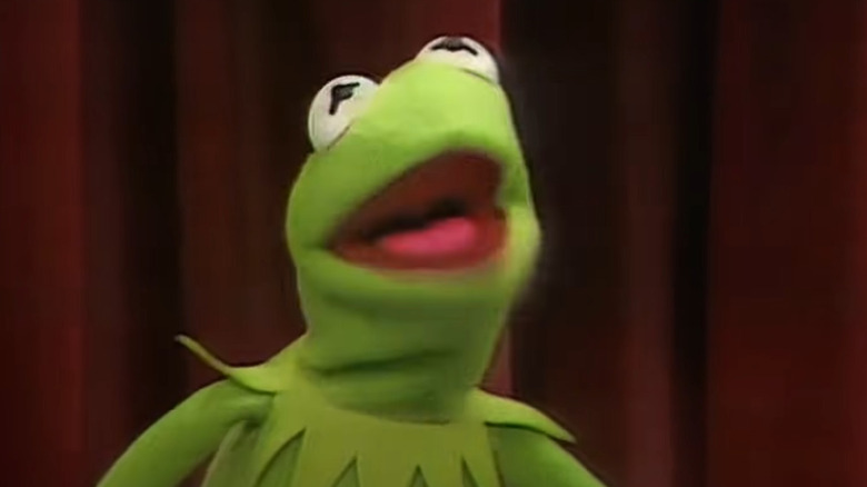 Kermit the Frog singing