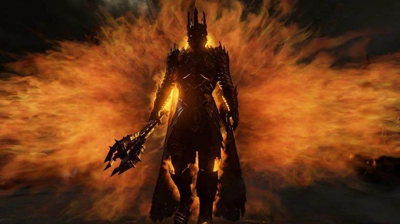 Sauron as the Necromancer