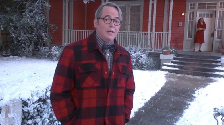 Matthew Broderick performing as Ralphie Parker