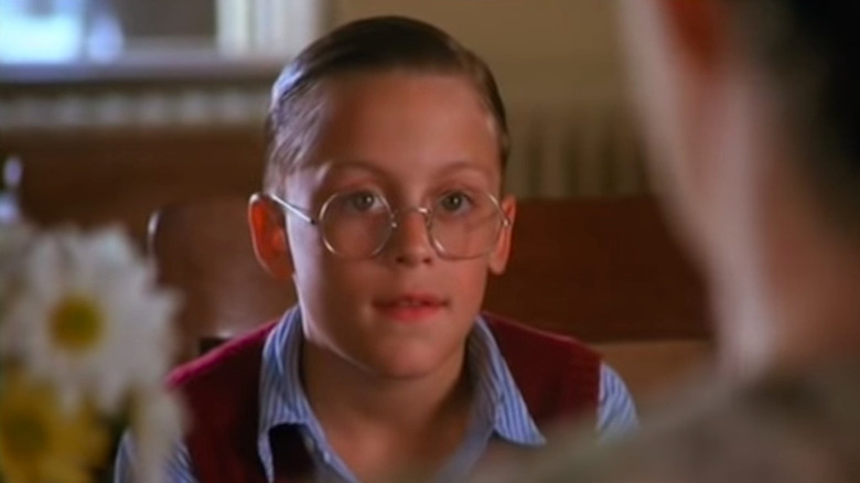 Kieran Culkin performing as Ralphie Parker