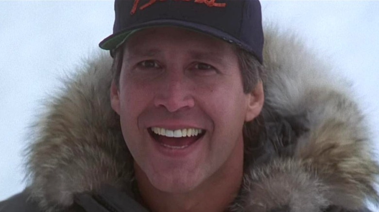 Griswold loves the Hawks!  Holiday movie, Christmas vacation