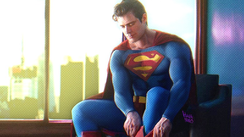 Поклонник починил костюм Дэвида Коренсвета из фильма о Супермене – и нам грустно, что это ненастоящий
