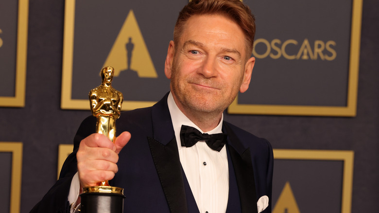 Kenneth Branagh with Oscar