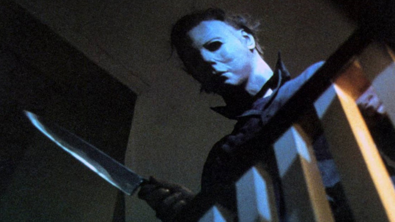 Michael Myers on phone