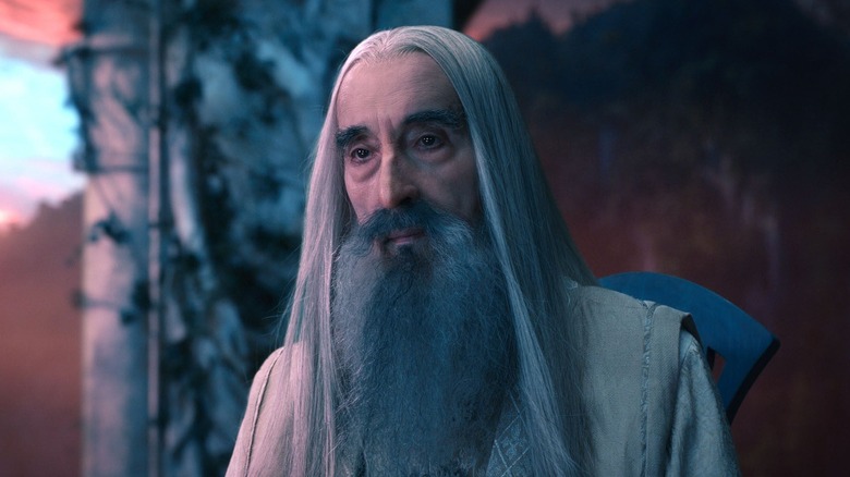 Close up of Saruman