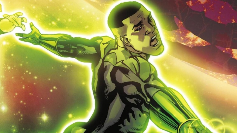 John Stewart in space