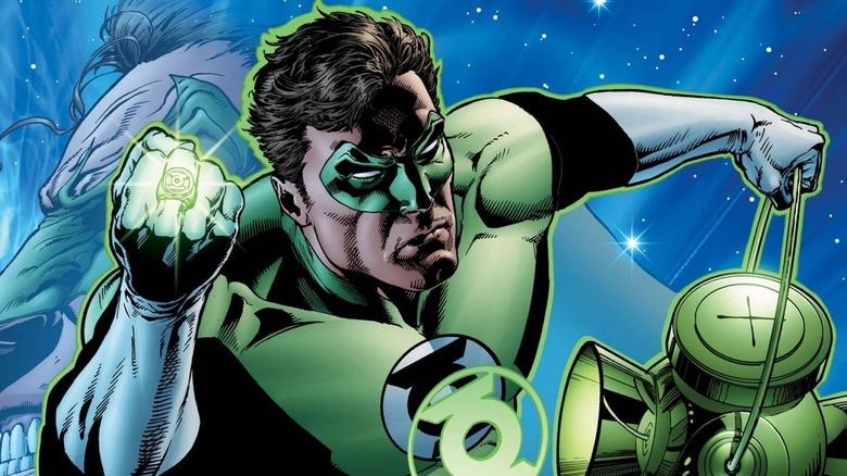 Hal as a Green Lantern