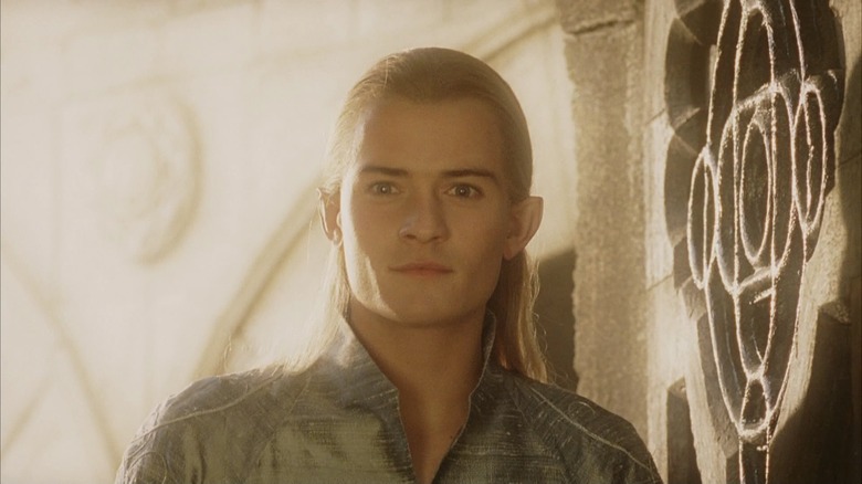 Legolas stands in doorway