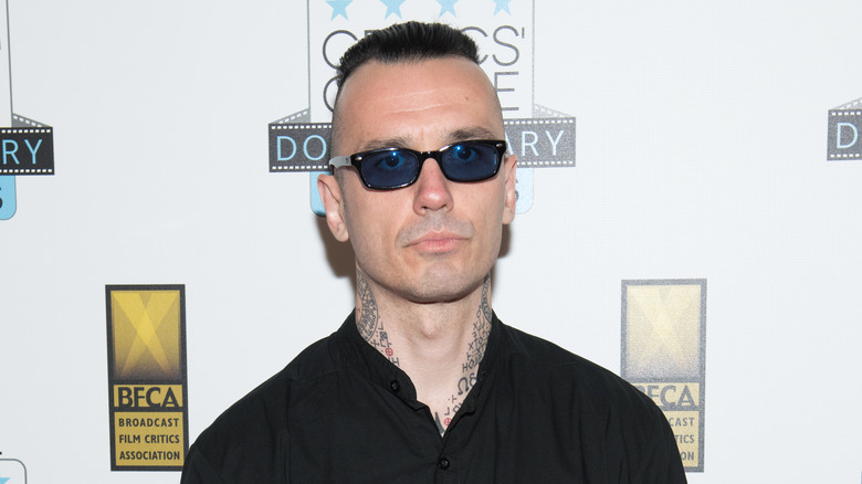 Damien Echols at a press tour