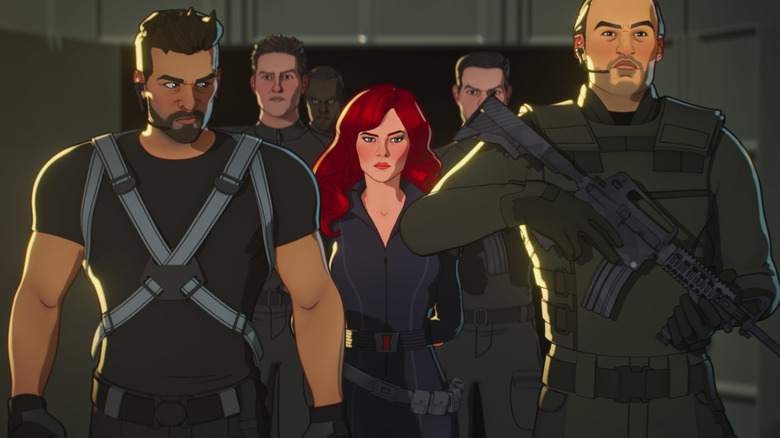 Black Widow arrested by SHIELD in Marvel's What If...?