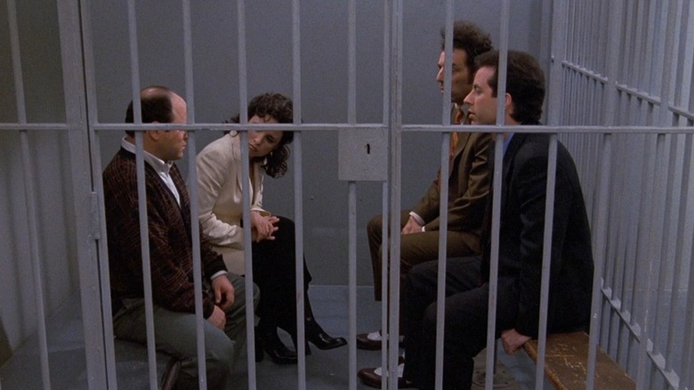 Seinfeld gang shocked behind bars