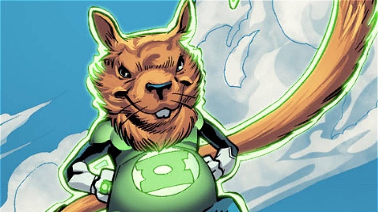 Ch'p as a Green Lantern