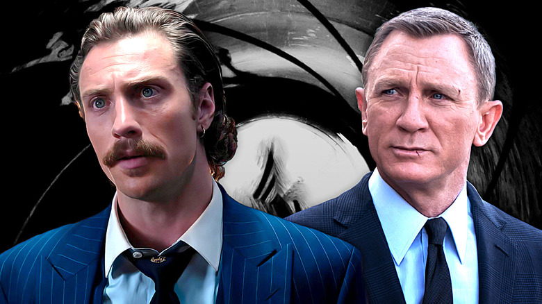 Aaron Taylor-Johnson and Daniel Craig